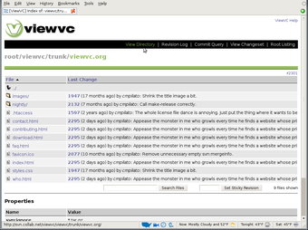 Image 0 for ViewVC for Linux