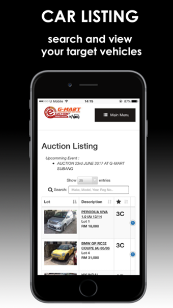 Image 1 for G-Mart : E-Auction