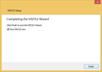 Image 0 for MSYS2
