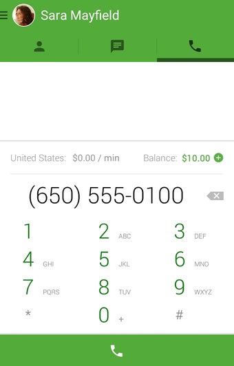 Imagen 3 para Hangouts Dialer - Call Ph…