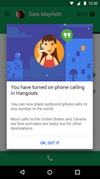 Imagen 2 para Hangouts Dialer - Call Ph…