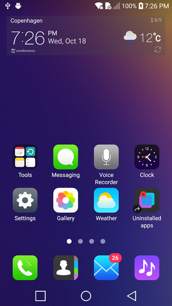 Imagen 3 para Flat Dark Theme for LG G6…