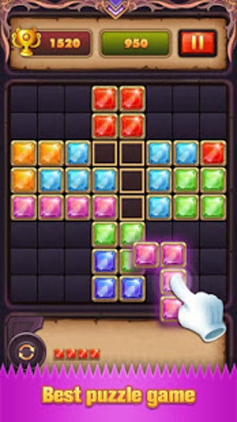 Imagen 1 para Wood Block Puzzle & Jewel…