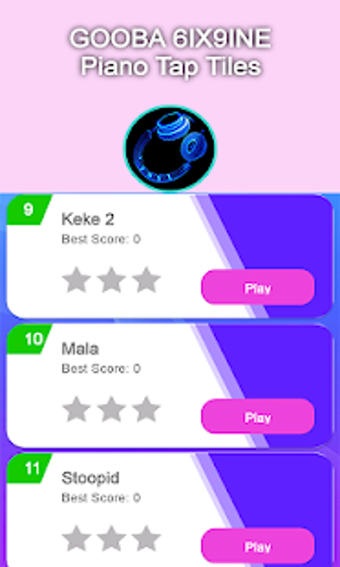 Imagen 2 para 6IX9INE Piano Tap Tiles.