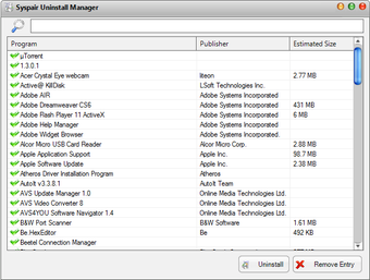 Image 0 for Syspair Registry Cleaner