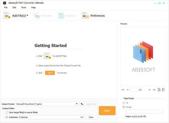 Imagen 0 para Aiseesoft PDF Converter U…