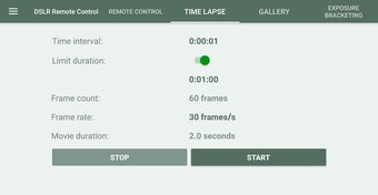 Imagen 0 para DSLR Control - Camera Rem…