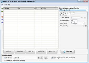 Imagen 0 para Ailt PDF to JPG PCX J2K J…