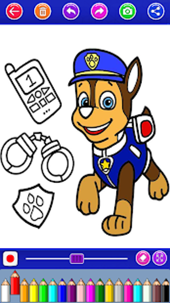 Imagen 0 para paw puppy coloring patrol…