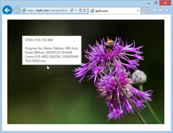 Image 0 for IExif