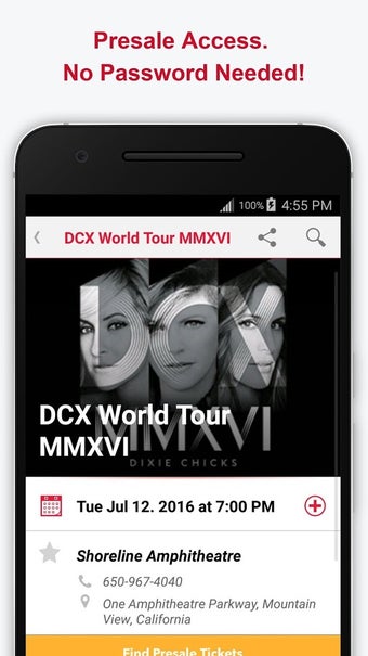 Imagen 1 para Live Nation At The Concer…