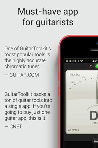 Image 0 for GuitarToolkit - tuner, me…