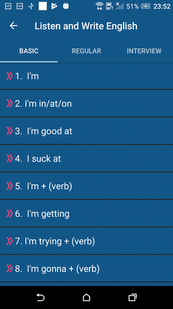 Imagen 1 para English Listen And Write