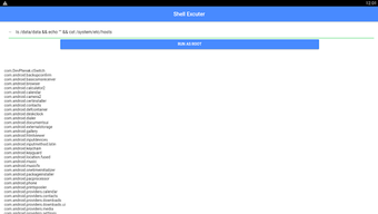 Image 1 for Root Shell Executor