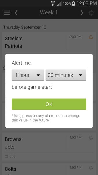 Image 0 for Steelers Football Schedul…