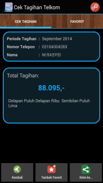 Imagen 1 para Cek Tagihan Telepon