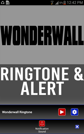 Imagen 0 para Wonderwall Ringtone and A…