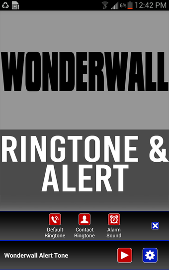 Imagen 2 para Wonderwall Ringtone and A…