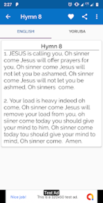 Imagen 3 para CCC Hymns - Yoruba & Engl…