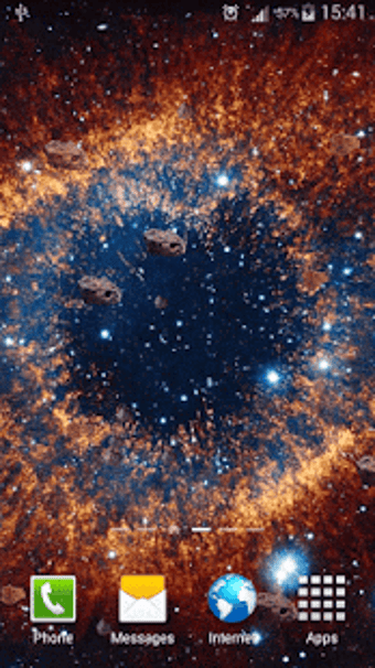 Imagen 1 para Galaxy Parallax Live Wall…