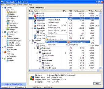Image 6 for System Explorer Portable