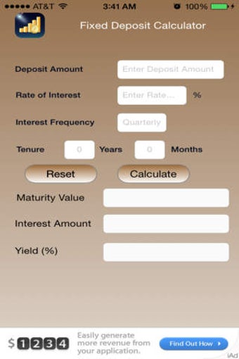 Image 0 for Fixed Deposit Calculator