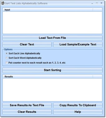 Imagen 0 para Sort Text Lists Alphabeti…