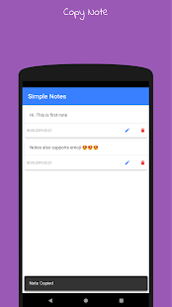 Image 1 for Simple Notes