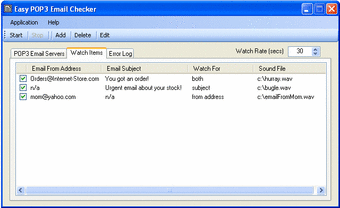 Image 0 for Easy POP3 Email Checker