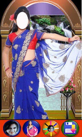 Image 2 for Kids saree photo suit