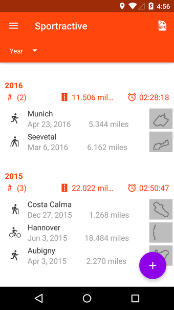 Image 0 for Sportractive GPS Running …