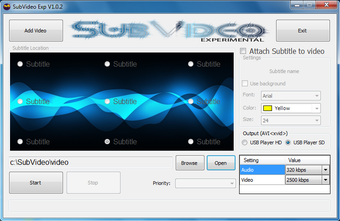 Image 0 for Subvideo