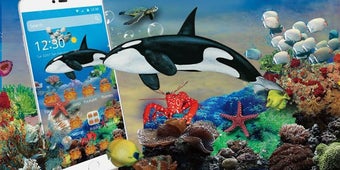 Imagen 1 para Blue Ocean Whale Theme