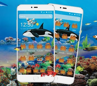 Imagen 3 para Blue Ocean Whale Theme
