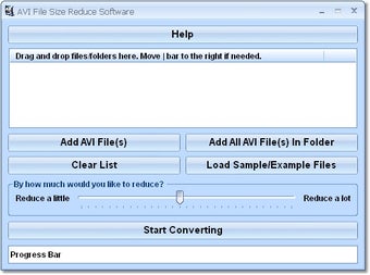 Image 0 for AVI File Size Reduce Soft…