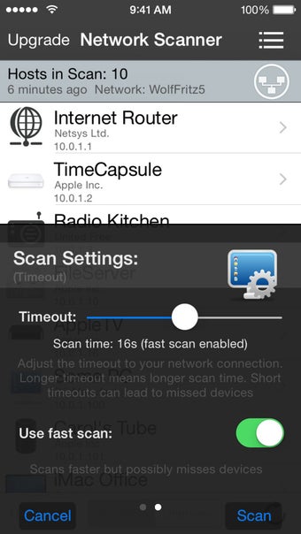 Image 1 for iNet - Network Scanner