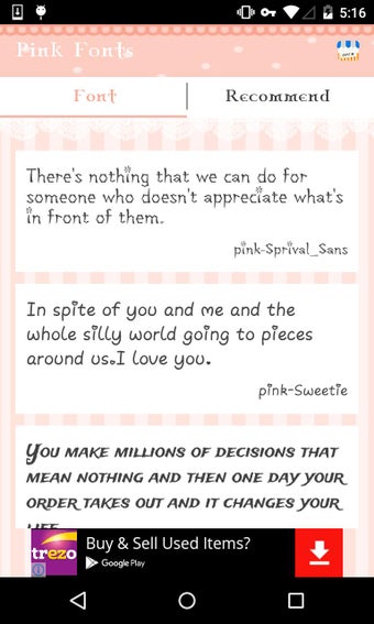 Image 1 for Pink Fonts