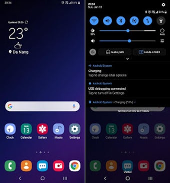Imagen 1 para One UI Dark for LG V40 V3…