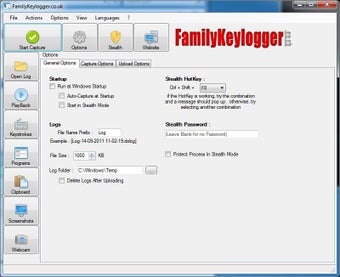 Imagen 0 para FamilyKeylogger.co.uk