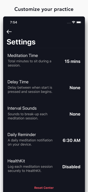 Imagen 1 para Center Meditation Timer