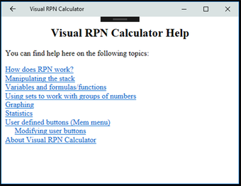Image 0 for Visual RPN Calculator for…
