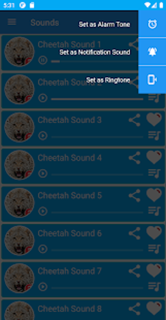 Image 2 for Cheetah (animal) Sounds
