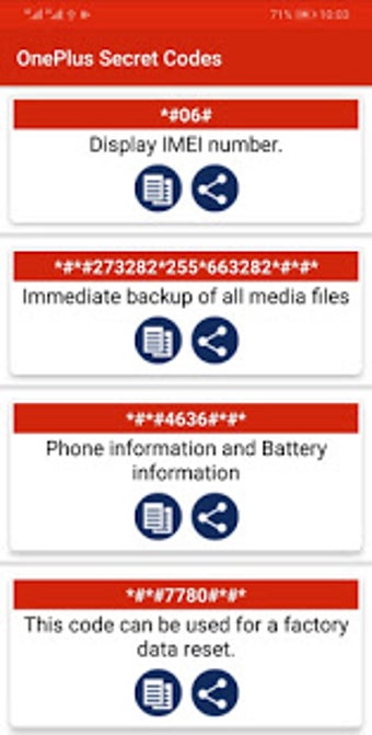 Image 3 for Secret Codes for OnePlus …