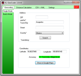 Image 3 for KL-GeoCoder