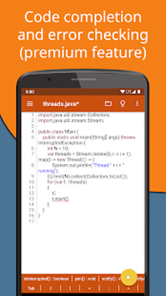 Imagen 3 para Jvdroid - IDE for Java