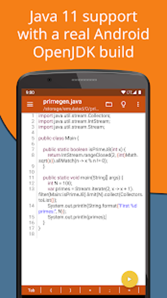 Imagen 1 para Jvdroid - IDE for Java