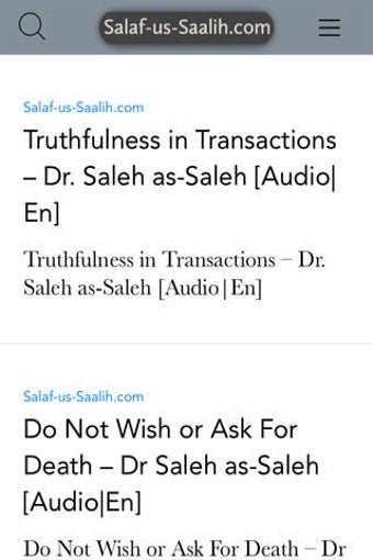 Image 0 for Salaf-us-Saalih