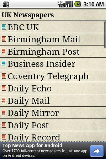 Imagen 1 para UK Newspapers