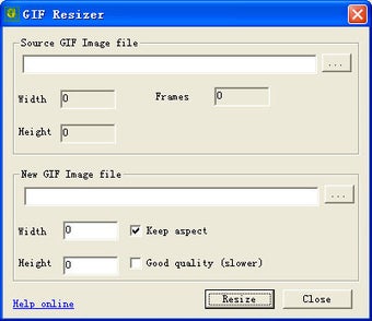Imagen 0 para GIF Resizer