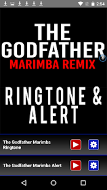 Image 1 for The Godfather Theme Marim…
